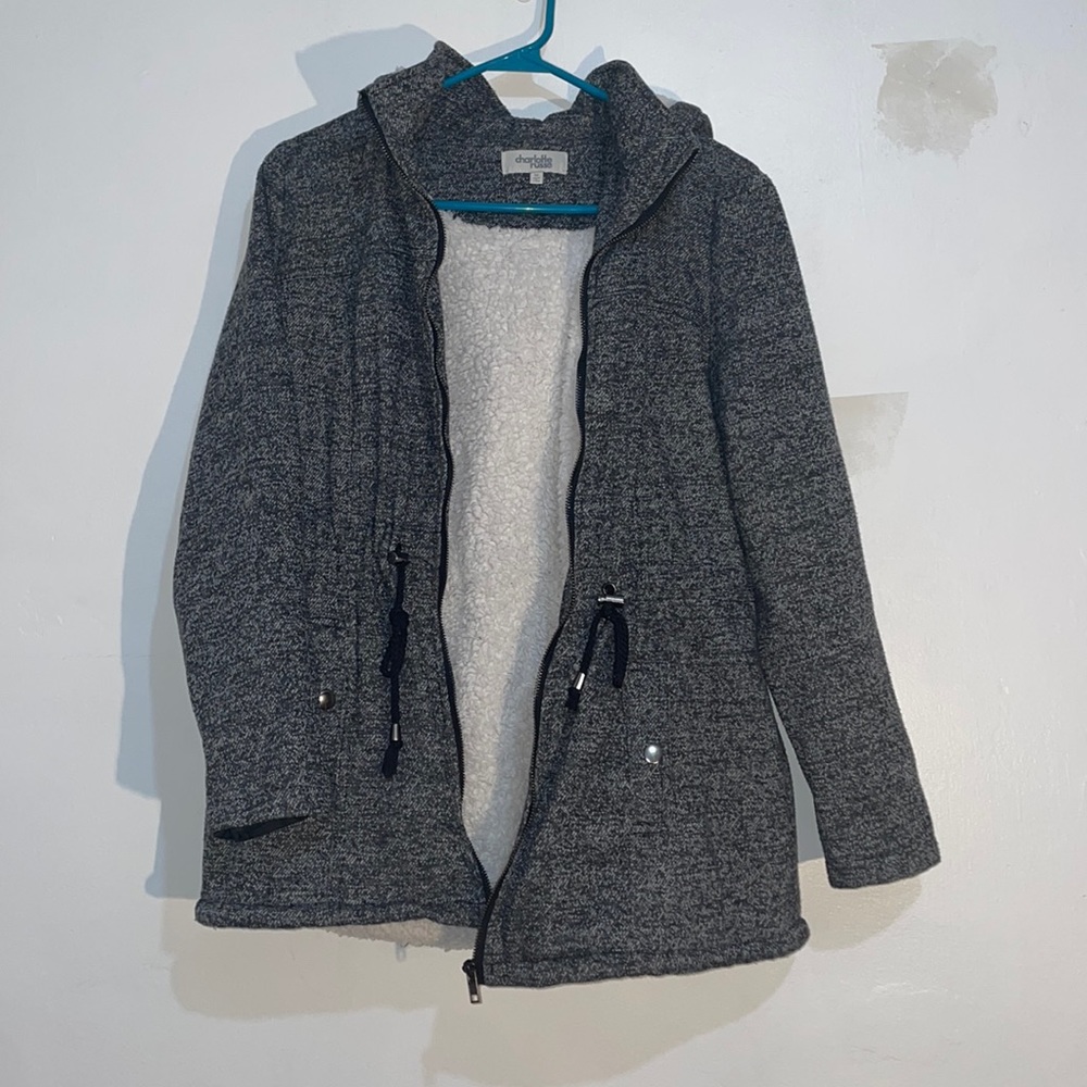 Size M Charlotte Russe Grey Coat